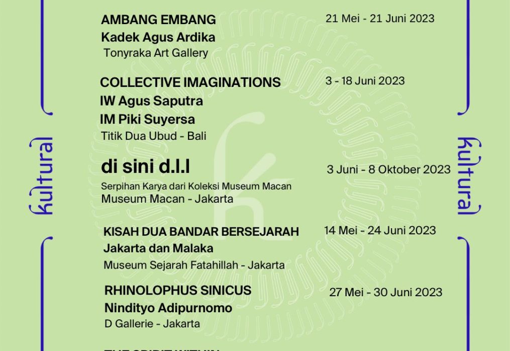 Kalender Budaya Juni 2023