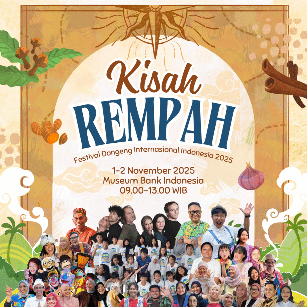 🌿 AKAN HADIR: FESTIVAL DONGENG INTERNASIONAL INDONESIA 2025! 🌿